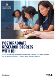 Postgraduate Research Degrees flyer thumbnail